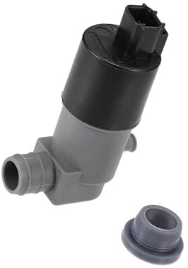 INFINAUTO Front Windshield Washer Motor Pump Fit for Toyota Yaris - 1Pcs Black Stylish Design