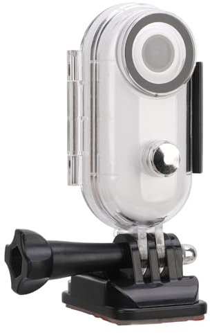 Fockety 4K-Katzenhalsband-Kamera, HD-WLAN, 8 MP, 30 FPS, Action-Kamera mit 256 GB Unterstützung, 30 M Wasserdicht, Magnetisches Trageband, Körperkamera Zum Tauchen, Angeln, Surfen,