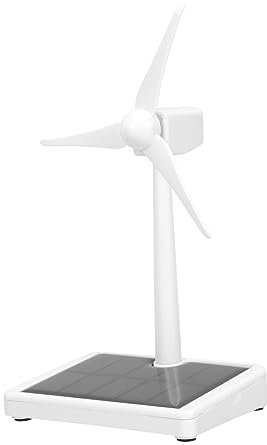 Milisten Solar Windmühlen Modell Kunststoff Tragbares Solar Windrad Spielzeug Für Kinder Wissenschaftliches Experiment Für Schüler Lehrhilfe Physikunterricht