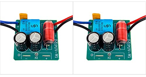 Blmirror 2X 60W 2 Vie Audio Speaker Divisore di frequenza Treble Accessorio Crossover 2 Unita'