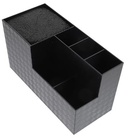 Veemoon Caja de Herramientas de Belleza para Organizar Herramientas de Cortar el Cabello Soporte para Peluquería Almacenamiento Multifuncional Adecuado para Salón de Barbería