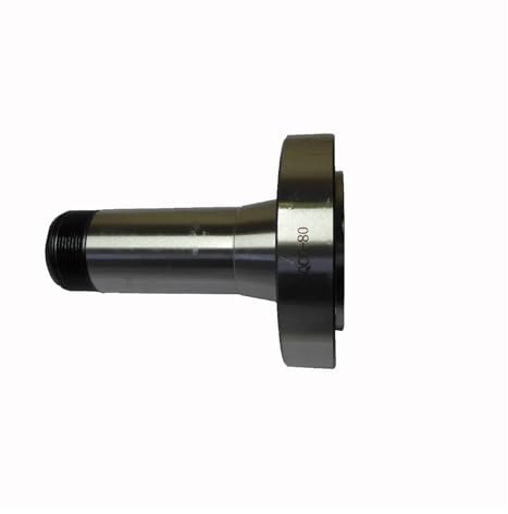 5C-QCC-80 Adattatore con codolo conico 80 mm 3'' pollici for mandrino del tornio - Accessorio flangia in metallo