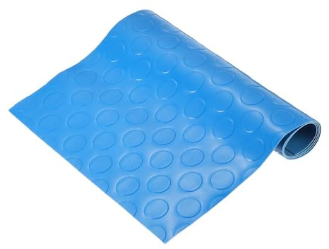 PATIKIL Swimming Pool Ladder Mat, (23 x 9) (1 Pcs), Non-Slip Protective Pool Ladder Pad Step Mat Liner Protection Pad with Knob Texture, Suit for - Above Ground Steps/Pool Stairs