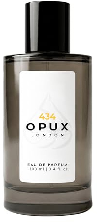OPUX London Inspired Alternative The Fireplace 434 Eau de Parfum – Smoky Woody Vanilla Fragrance, Warm Chestnut Clove Scent, Long Lasting Cozy Unisex Winter Perfume 100ml