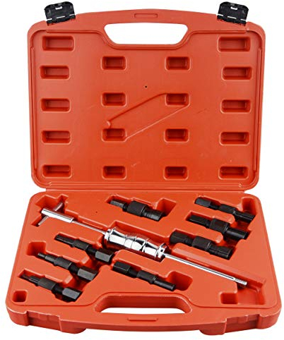 DAYUAN Inner Bearing Puller Set Remover Slide Hammer Internal Kit 8-32mm 9pc Blind Hole
