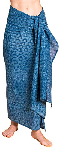 PANASIAM Sarong Indigo Asanoha, 188x100cm