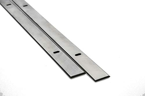 for Erbauer EPT1500, 260mm x 16.5mm x 1.6mm HSS Reversible Planer Blades Thicknesser Knives, Compatible with Feider F2550RD, Lumberjack PT1000 & Jet JJP 10, 1 Pair