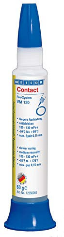WEICON Contact VM 120 Adhésif cyanoacrylate 60 g pour le collage de tous types de métaux