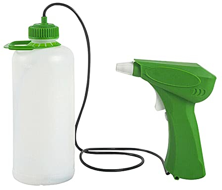 Gmjay 1L Mini ULV Nebulizador Eléctrico Portátil Atomizador de Mano Rociador de Niebla Fina Nebulizador Rociador,