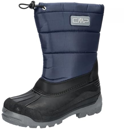 CMP Unisex Kinder Wanderschuh, Schneestiefel, Black Blue, 35 EU