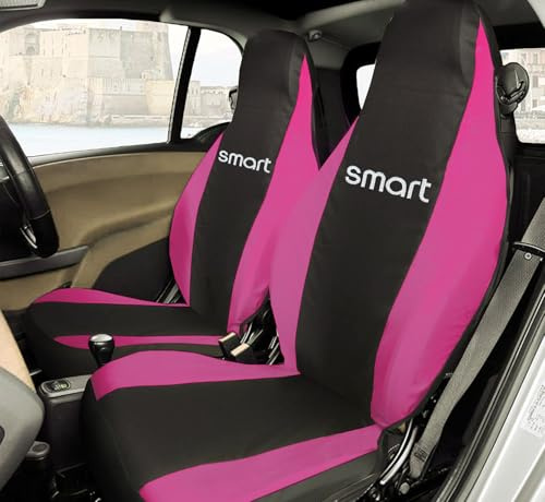 Rebeca Shop Autositzbezüge, kompatibel mit Smart, hergestellt in Italien, Sitzbezüge, Vordersitzbezüge, Paar