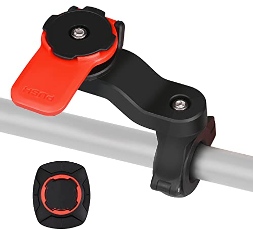 MUSEDAY Soporte para Teléfono de Bicicleta y Moto - Mount para Manillar de Bicicleta y Moto - Soporte Móvil para Smartphone