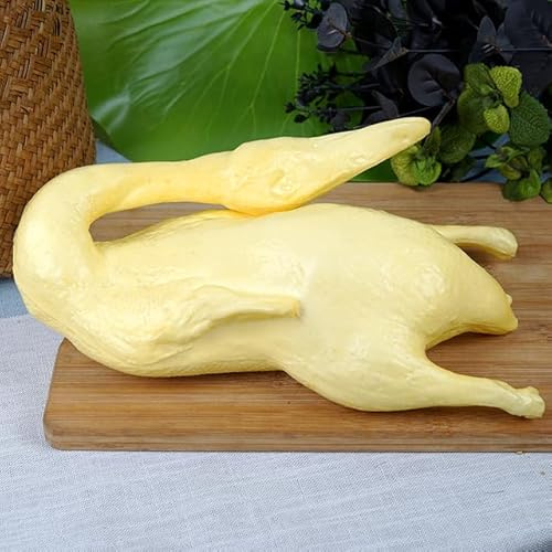 Simulation Alimentaire Modèle Hôtel Décoration En Plastique Faux Canard Rôti Foie Gras Pettitoe Photo Shooting Early Childhood Education Props-Light Green