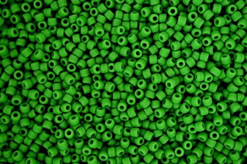 10g TOHO 11/0 Round Japanese Seed Beads 2mm 47F Opaque Frosted Mint Green Rocailles Beading Supplies Jewellery Making Japanese Beads