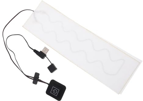 SOIMISS Wärmekissen Elektrisch aus Kohlefaser 5v/2a Weich und Angenehm zu Tragen Temperaturregelbar von 35℃ bis 55℃ für Entspannende Wärmebehandlung