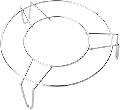 LABRIMP 2pcs Steamer Cooking Rack Round Steamer Rack Stand Legs Stainless Steel for Pot Pan Folding Cooking Ware