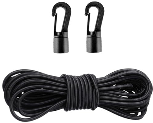 Vaguelly Elastic Bungee Cord Hooks for Tent Pole Kayak Camping Multipurpose Outdoor Fixing