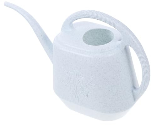 iplusmile Arrosoir à Long Bec pour Jardin Et Intérieur, Plastique Épais Gris-Blanc, Capacité pour Pot De Jardin, Arrosage Précis Et Doux, Accessoire De Jardinage Pratique