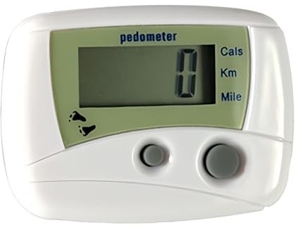 Digital Walking Pedometer - Compact Step Counter | Calorie Burn, Distance Tracking, Lightweight Portable Design, Easy Perfect for Walking Running Fitness Goals Outdoor 1.97x1.57 in