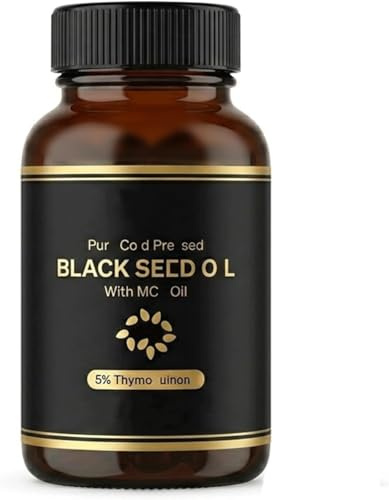 Aceite de semilla negra 5% timoquinona, Nigella prensada en frío