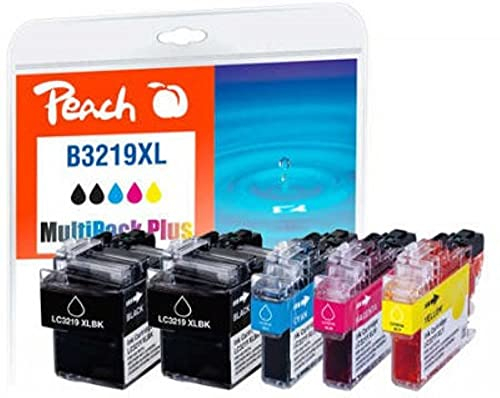 Peach PI500-246 Schwarz, Cyan, Magenta, Gelb 68 ml 17 ml