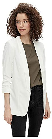 Pieces Femme Pcboss 3/4 Noos Blazer, Cloud Dancer, L EU