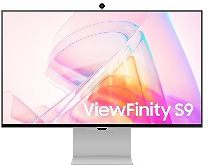 Samsung LS27C902PAUXXU 5K Viewfinity S9 27 Monitor - 5120x2880, Matte, Smart Calibration, Thunderbolt 4, 4K Camera, Speakers, Full Smart Platform (Renewed)