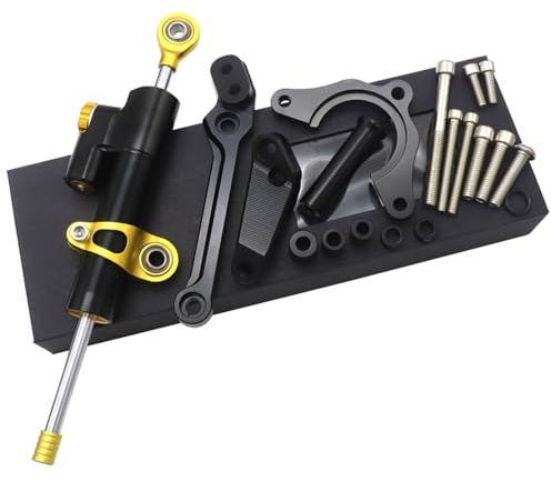 Amortiguador de dirección de motocicleta Para Kawasaki Z900 z 900 2017 - 2022 accesorios de motocicleta dirección estabilizar soporte de amortiguador montaje motocicleta amortiguador dirección ( Color