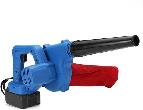 Sopladores de Mano inalámbricos for Hojas, aspiradora eléctrica con batería de Litio de 2000mAh, Herramienta limpiadora de Hojas for jardín