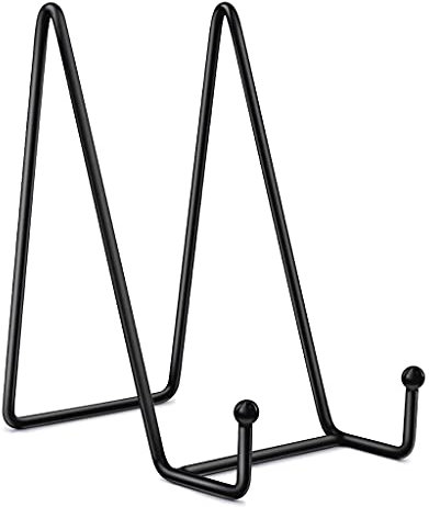 Exquisite Plate Stand For Display Metal Frame Holder Easel Plate Dish Display Stand For Home Kitchen Office