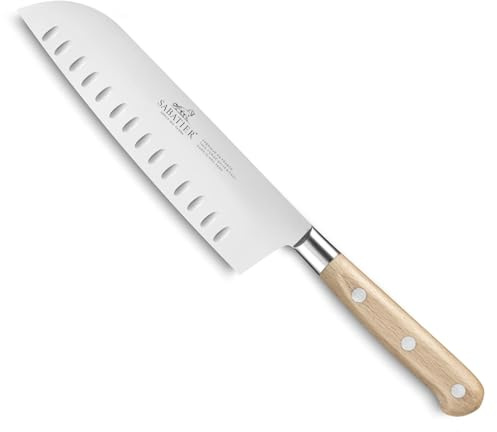 Sabatier Santoku Kochmesser, 18 cm, 100% geschmiedet, ideal Brocéliande