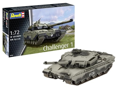 Revell 03365 Challenger 1 1:72 Scale Unbuilt/Unpainted Plastic Model Kit