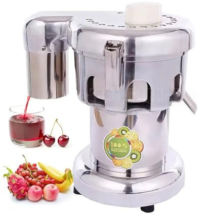 Presse-Agrumes électrique, extracteur de jus Professionnel, centrifugeuse Robuste de 370 W, 80-100 kg/h, 25 x 40 x 35 cm