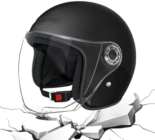 Motorcykelhatt - Bekväm motorcykelhuvudbonad, skyddande halvhjälmbildning, interaktiv utomhusridning layout, detaljerad elektrisk cykel researrangemang, unisex vinterridutrustning koncept | Wi