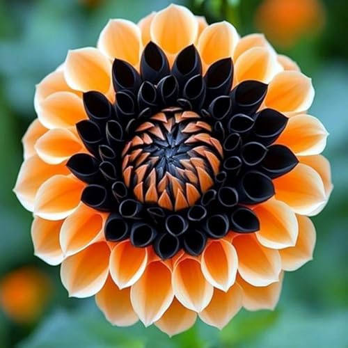 Raro Dalia bulbi,piante Resistenti perenni,bulbi da fiore a fioritura,adatti per la semina immediata,Dalia pianta vera(non artificiali)-2 bulbi-J