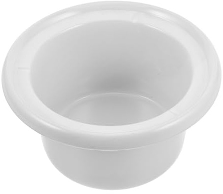 NUOBESTY Doublure en Céramique Ronde 1 Litre pour Mijoteuse Pot Intérieur Cuisson Lente Résistant Accessoire Polyvalent la Cuisine Domestique et Professionnelle