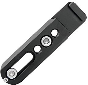 NICEYRIG NATO Rail (80 mm) mit Cold Shoe für Kamera Käfig NATO Griff Klemme