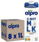 Alpro This is Not Milk 3,5 Prozent – Vegan und milchfrei – Von Natur aus laktosefrei – Reich an Ballaststoffen, Calcium und Vitaminen – 8 x 1 L – Haltbar