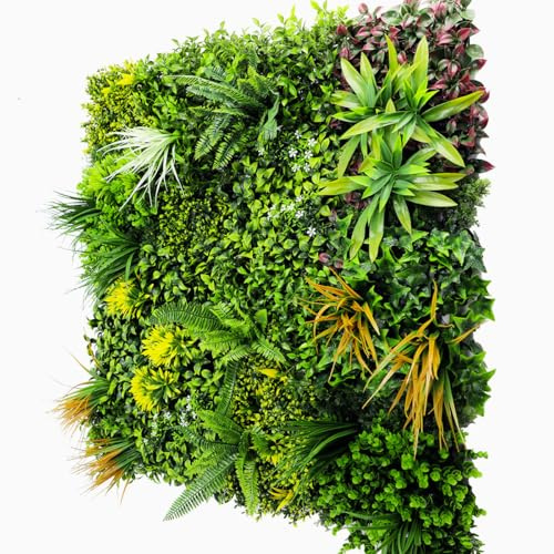 Mur Végétal Artificiel Jungle Ultra-Réaliste et Dense 1mx1m Evasion