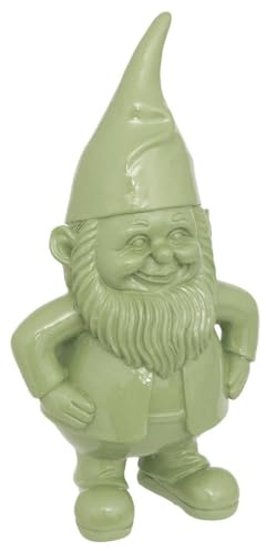 Atmosphera - Statue Nain de Jardin déco extérieur Anao H.30cm résine Assorti - Vert