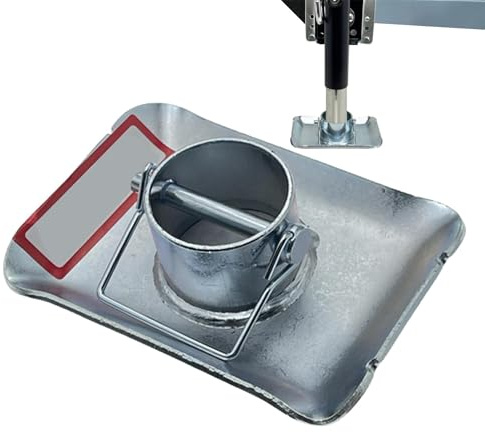 Ruota del cric per rimorchio, per , ruota per cric, 0,9 kg, supporto per moto, stabilizzatori per , rimorchi, barche, uso moto