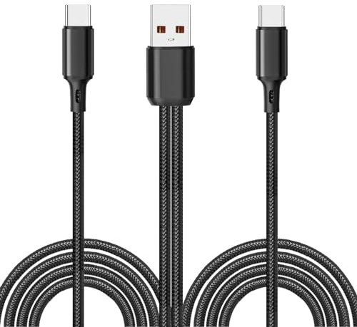 UCEC 1.2M Dual USB C Cable Charging Splitter 1 to 2 | USB A to USB C Splitter, Dual Head Type C Multi Charging Cable