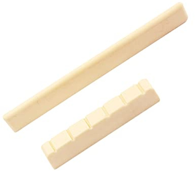 Gatuida Gitarrensattel und Steg-ersatzteil für Klassische Gitarre Leicht Zuschneidbar Gewünschte Verbessert Spielbarkeit und Klang