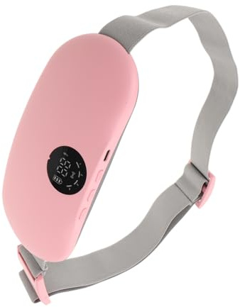 LRXIYODE Almohadilla Térmica Para Niñas Calentador Menstrual Cinturón Para La Fiebre Menstrual Masajeador Lumbar Eléctrico Portátil Masajeador Uterino
