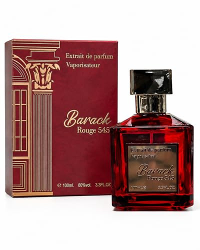Barack Rouge 545 Extrait de Parfum 100ml Luxury Unisex Perfume Long Lasting Eau De Parfum Inspired Oriental Fragrance Gift for Men & Women