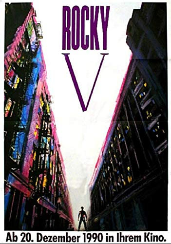 Rocky V: Teaser (1990) | original Filmplakat, Poster [Din A1, 59 x 84 cm]
