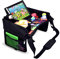 DMoose Kids Travel Tray - Premium 600D Oxford Fabric - Toddler Car Seat Tray with Stationary & Cup Holder - Portable Road Trip Essentials for Kids with Waterproof Tablet Holder & Sturdy Side Walls