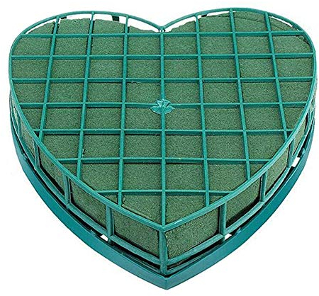 Oasis Schaum, Steckschaum, Bricks Herzform Blumen-Schaum Für Frische Blumen Auto Tischdeko Hochzeit Blumenarrangements