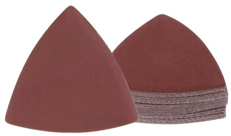 Kozelo 30pz Carta Vetrata Levigatrice a Triangolo Mouse - [Grana 800 3-1/8 ] Fogli di Carta Vetrata a Gancio e Ring Assortiti per Lucidatura Mobili Legno Carta Vetrata Ossido Alluminio