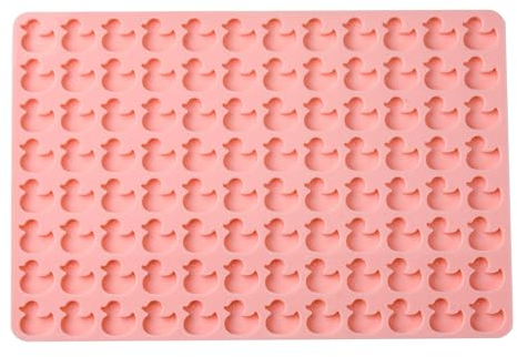 UR URLIFEHALL 2 Pcs Mini Duck Resin Silicone Molds Fondant Molds Silicone DIY Food Grade Molds for DIY Chocolate Candy Decoration